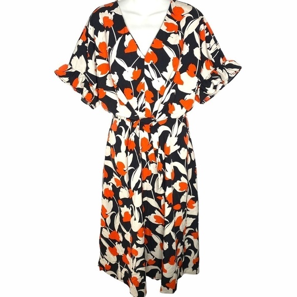 NWT Who What Wear Spring Tulip Dress - Picture 1 of 11